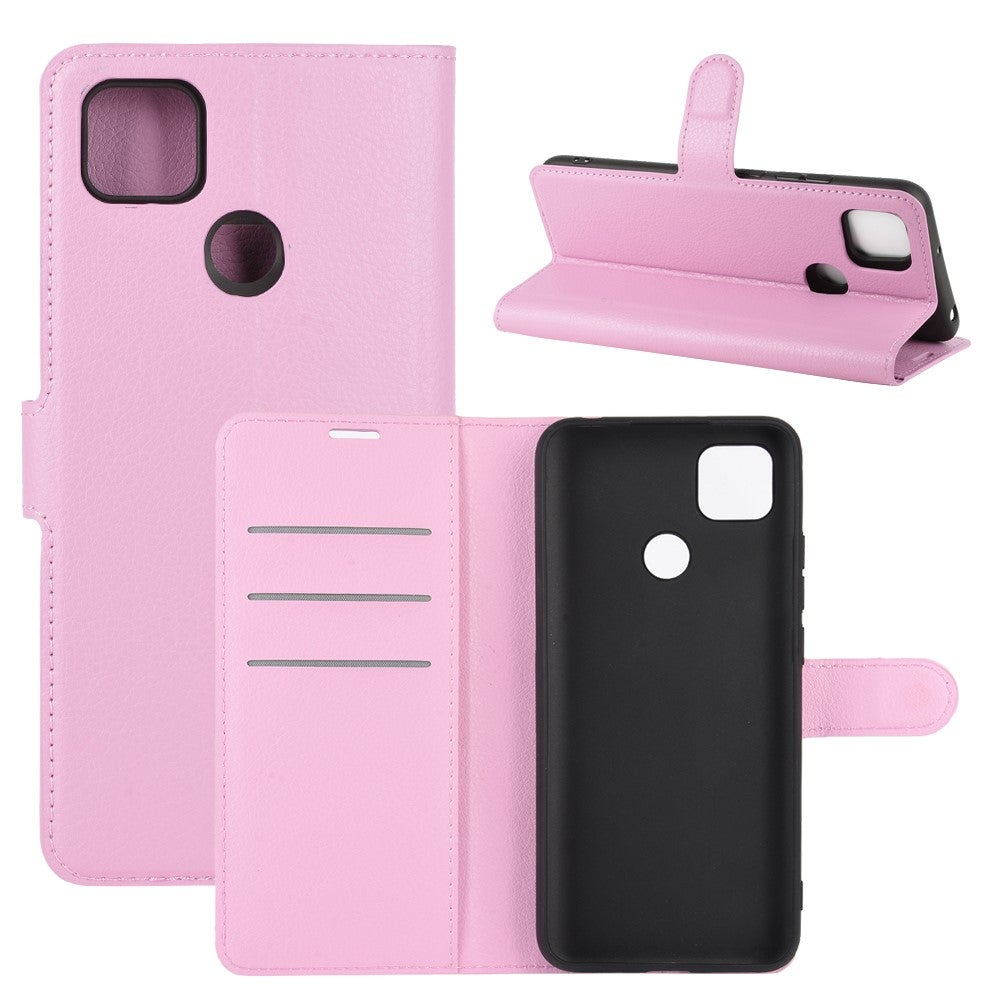 Xiaomi Redmi 9C lompakkokotelo, vaaleanpunainen