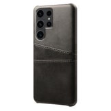Samsung Galaxy S24 Ultra 5G suojakuori korttipaikoilla, musta