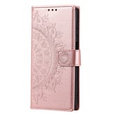 Honor Magic6 Lite 5G Mandala lompakkokotelo, ruusukulta