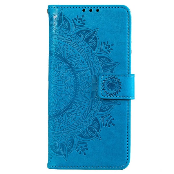 Xiaomi Redmi 10C Mandala lompakkokotelo, sininen