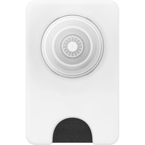 PopSockets PopWallet+ MagSafe-yhteensopiva korttikotelo, White