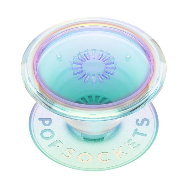 PopSockets PopGrip puhelinpidike, Clear Iridescent