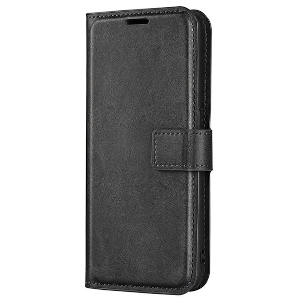 Motorola Edge 50 Fusion lompakkokotelo, musta