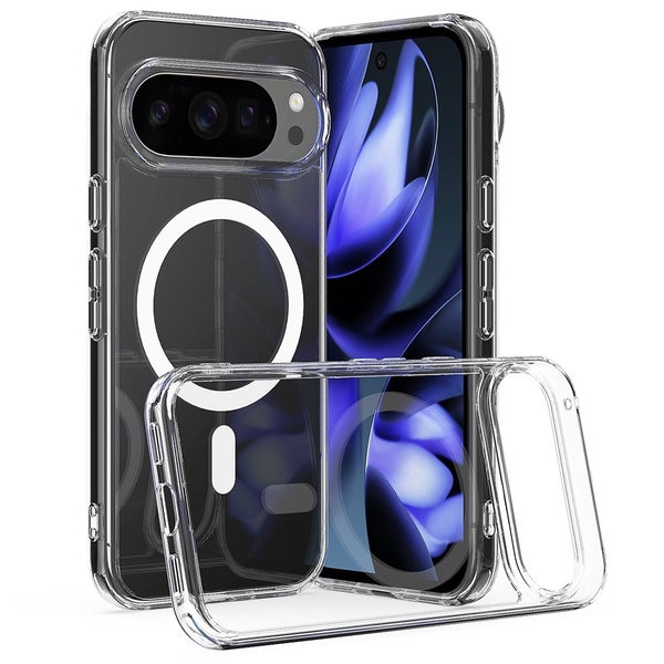 Google Pixel 10 Pro MagSafe hybrid suojakuori, l&auml;pin&auml;kyv&auml;