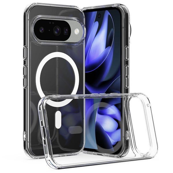 Google Pixel 10 MagSafe hybrid suojakuori, l&auml;pin&auml;kyv&auml;