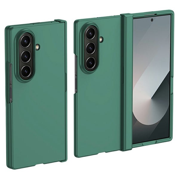Samsung Galaxy Z Fold7 suojakuori saranasuojalla, tummanvihre&auml;