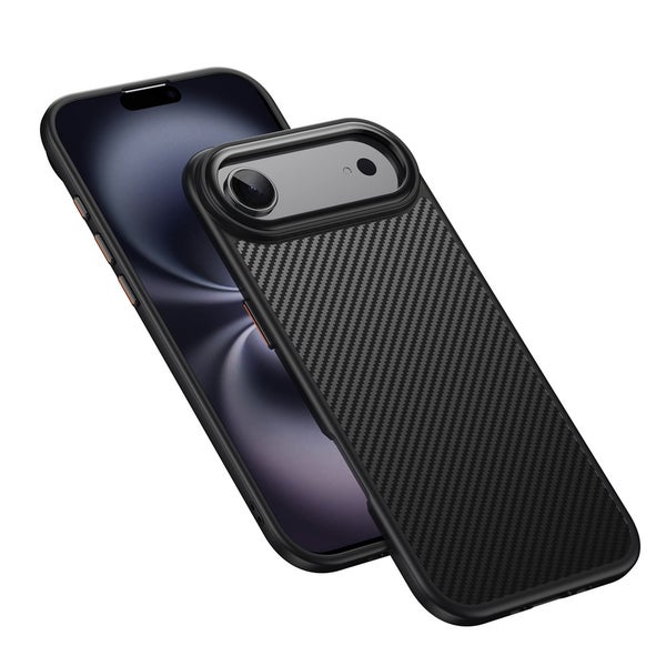 iPhone Air Magsafe Carbon suojakuori, musta