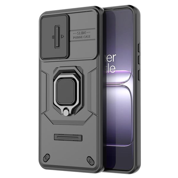 OnePlus Nord CE5 panssari suojakuori kamerasuojalla, musta