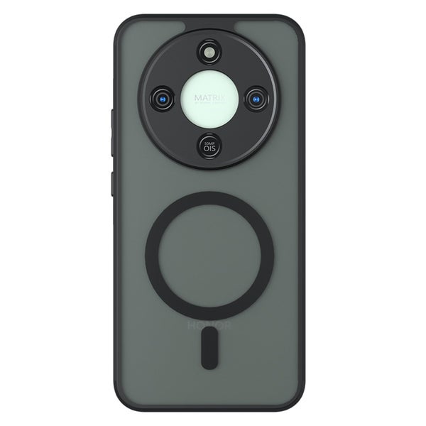 Honor Magic8 Lite Hybrid MagSafe suojakuori, musta