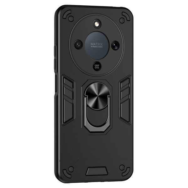 Honor Magic8 Lite 5G panssari suojakuori, musta