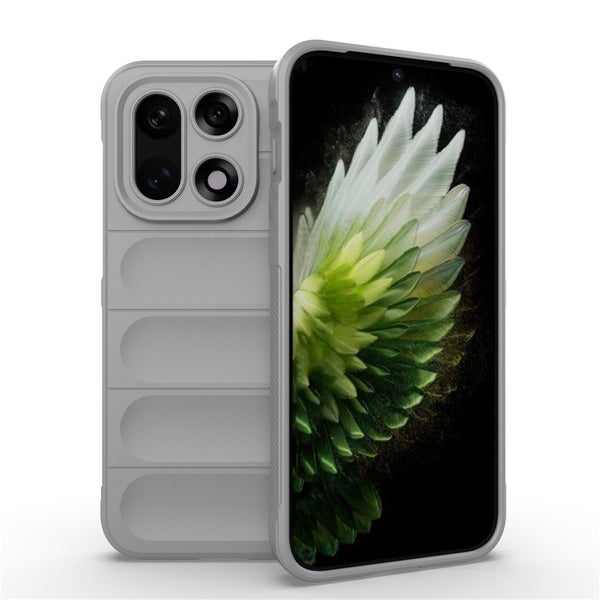 OnePlus 15 Bubble silikonikuori, harmaa