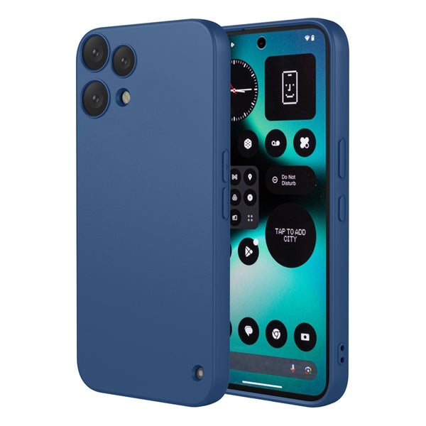 Nothing Phone (3a) Lite 5G silikonikuori, sininen