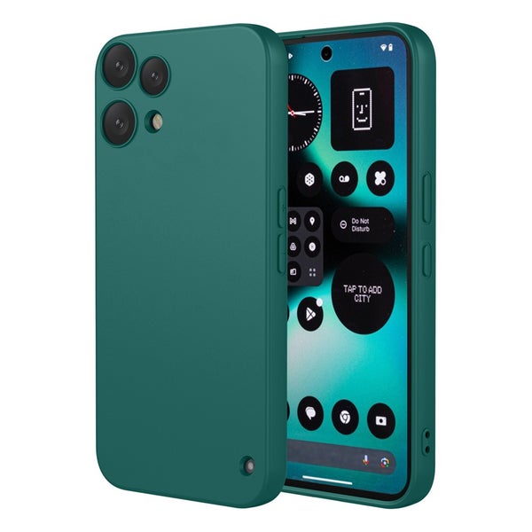 Nothing Phone (3a) Lite 5G silikonikuori, vihre&auml;