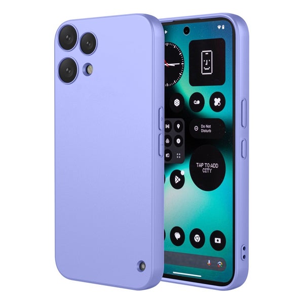 Nothing Phone (3a) Lite 5G silikonikuori, sinivioletti
