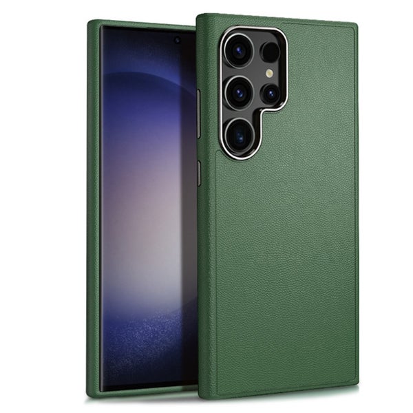 Samsung Galaxy S24 Ultra 5G Shockproof suojakuori, vihre&auml;