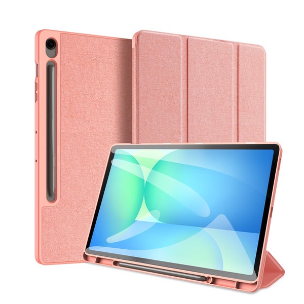 Samsung Galaxy Tab S10 FE+ Dux Ducis suojakotelo, vaaleanpunainen