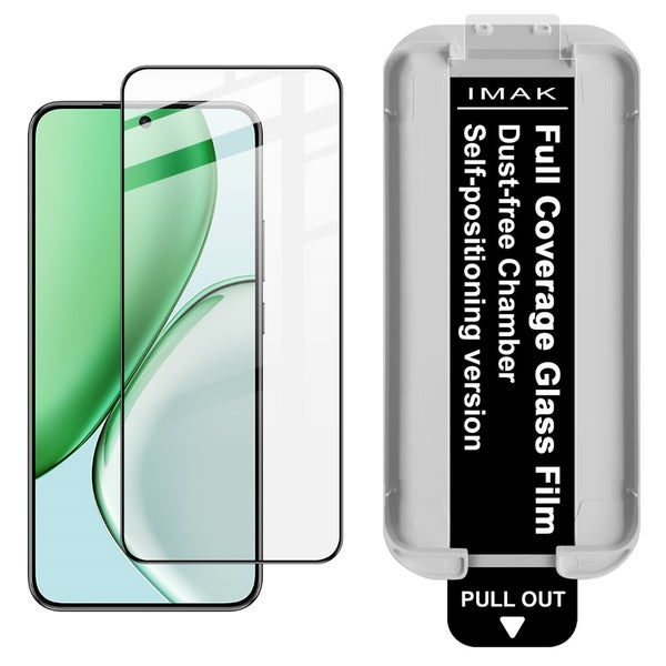 Honor Magic8 Lite koko n&auml;yt&ouml;n panssarilasi asennustelineell&auml;