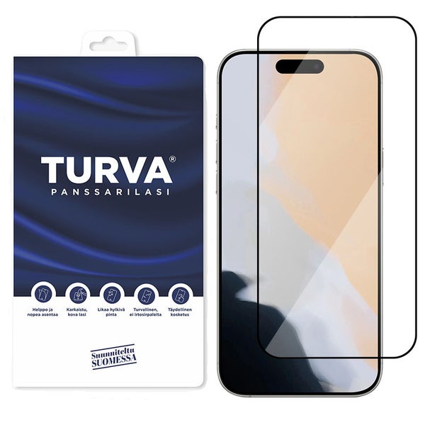 iPhone 17 Pro Max Turva panssarilasi&reg; koko n&auml;yt&ouml;lle