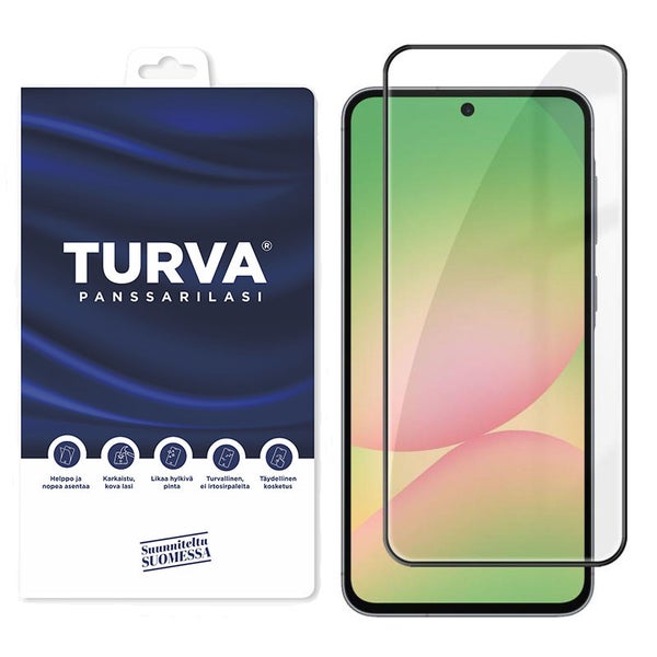 Samsung Galaxy A57 5G Turva panssarilasi&reg; koko n&auml;yt&ouml;lle
