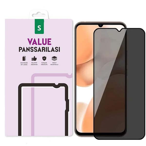 Samsung Galaxy A25 Value Privacy koko n&auml;yt&ouml;n panssarilasi