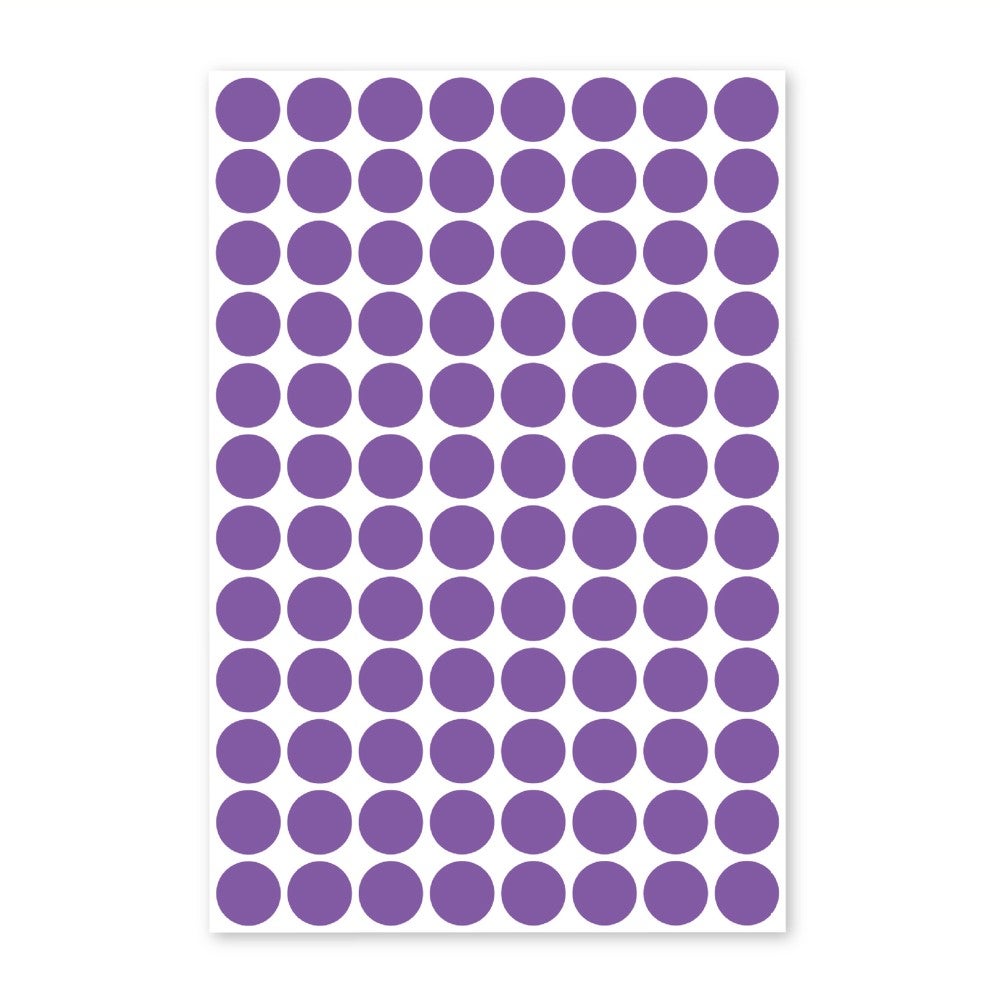 Tarrat 15 mm 96 kpl / A5 arkki, violetti