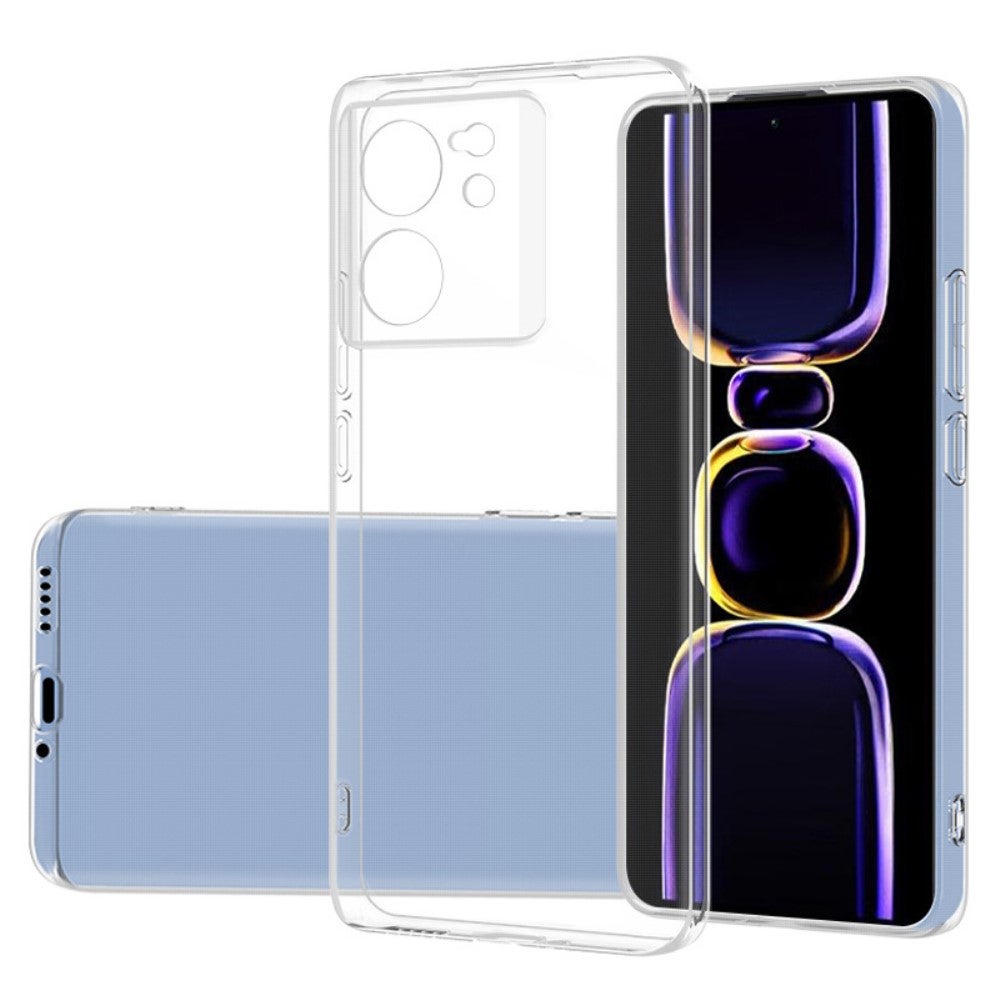 Xiaomi 13T / 13T Pro silikonikuori, läpinäkyvä