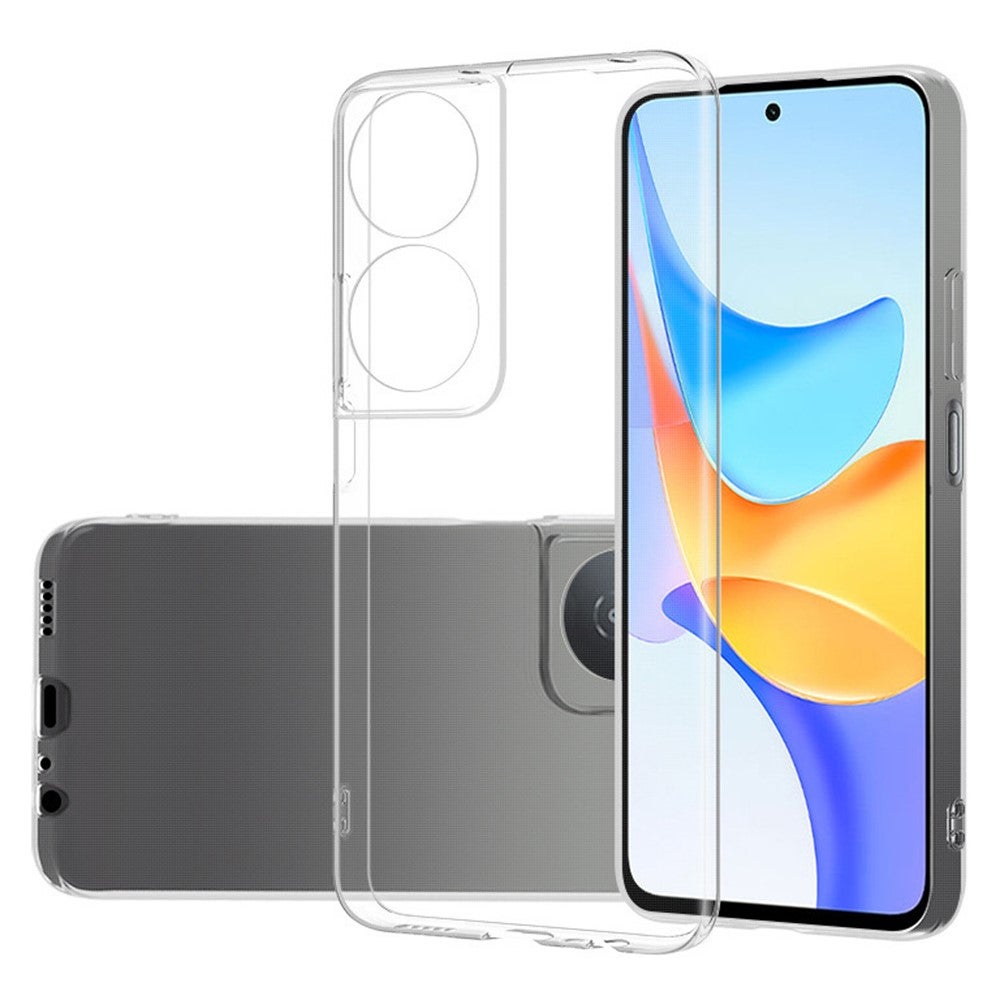 Honor X7b / 90 Smart silikonikuori, läpinäkyvä