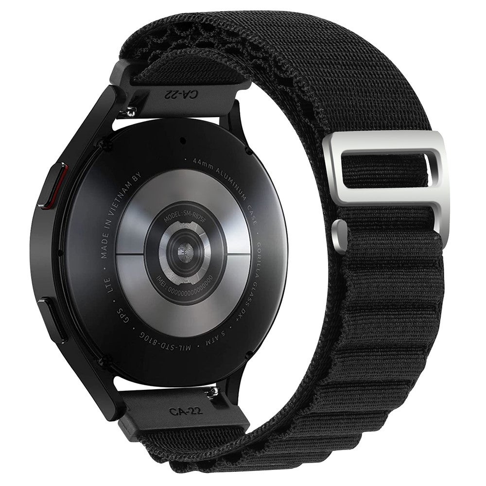 Kalebol 18mm Nylon ranneke, musta