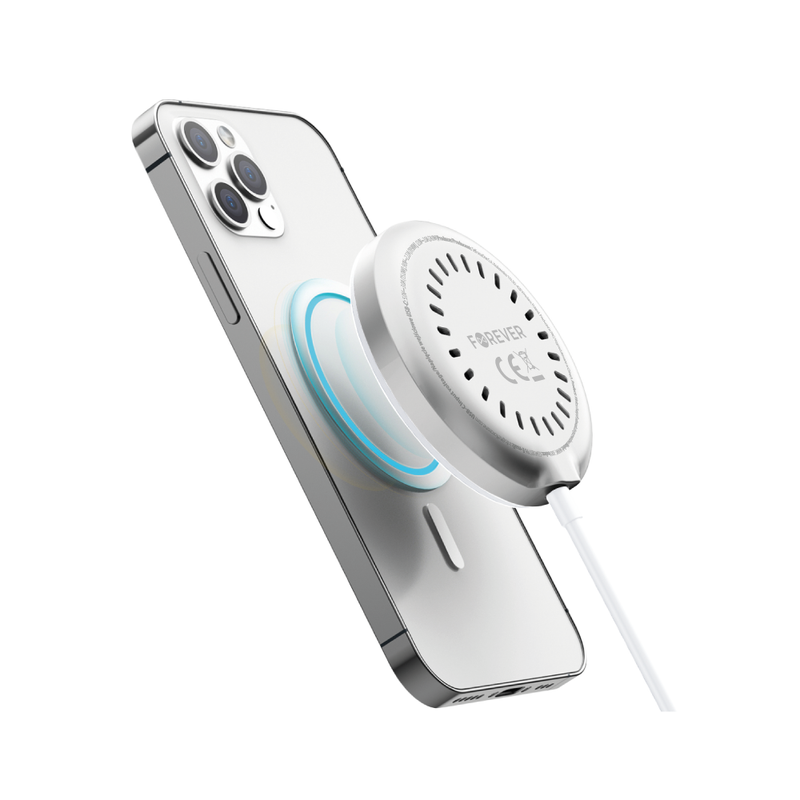 Forever Qi2 langaton laturi 15W kaapelilla 100cm