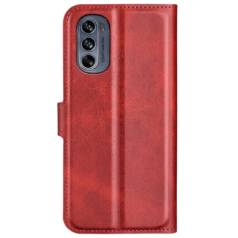 Motorola Moto G62 5G lompakkokotelo, punainen