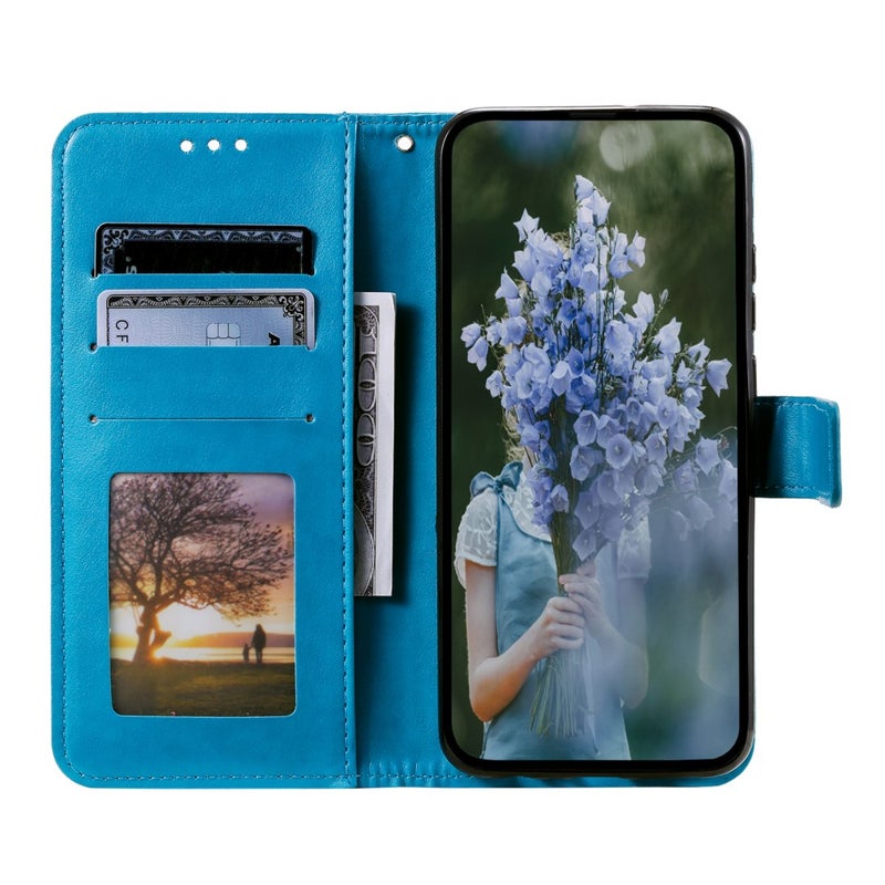 Xiaomi 13 Lite 5G Mandala lompakkokotelo, sininen