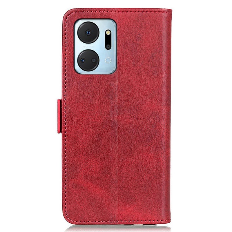 Honor X7A lompakkokotelo, punainen