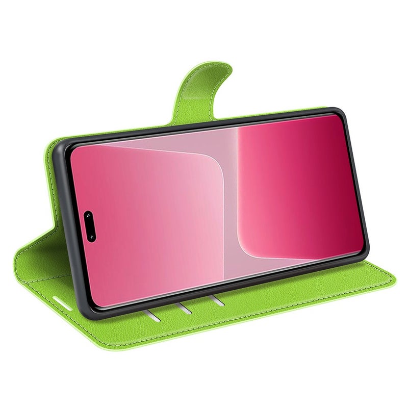 Xiaomi 13 Lite 5G lompakkokotelo, vihre&auml;