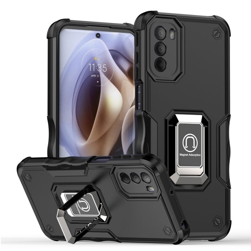 Motorola Moto G31 / G41 panssari suojakuori, musta