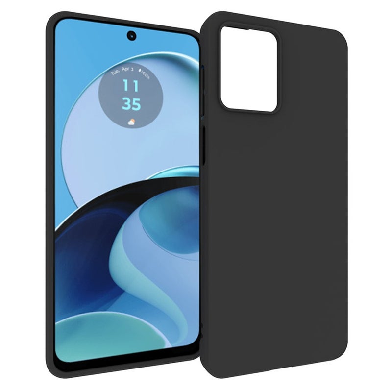 Motorola Moto G14 silikonikuori, musta