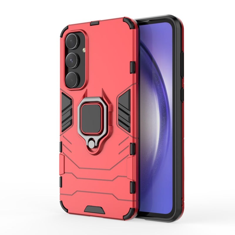 Samsung Galaxy A55 5G panssari suojakuori, punainen