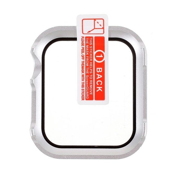 Apple Watch 40 mm panssarilasi, metalli kehyksell&auml;