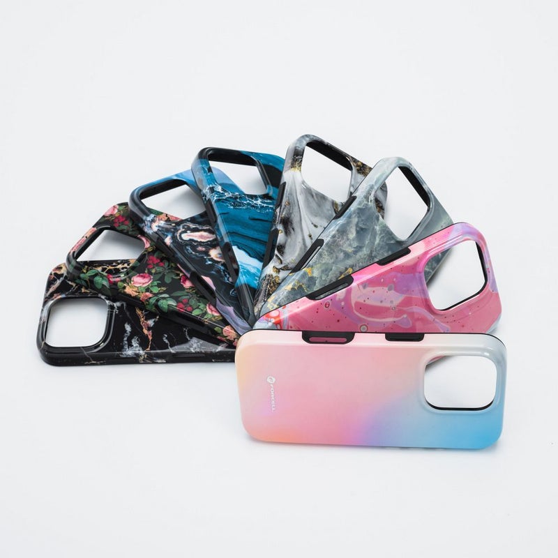 iPhone 16 Pro Mirage MagSafe suojakuori, pinkki marmori
