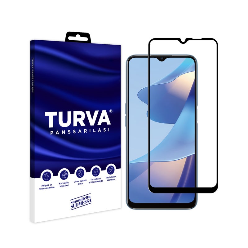 Oppo A16 / A16S Turva panssarilasi&reg; koko n&auml;yt&ouml;lle