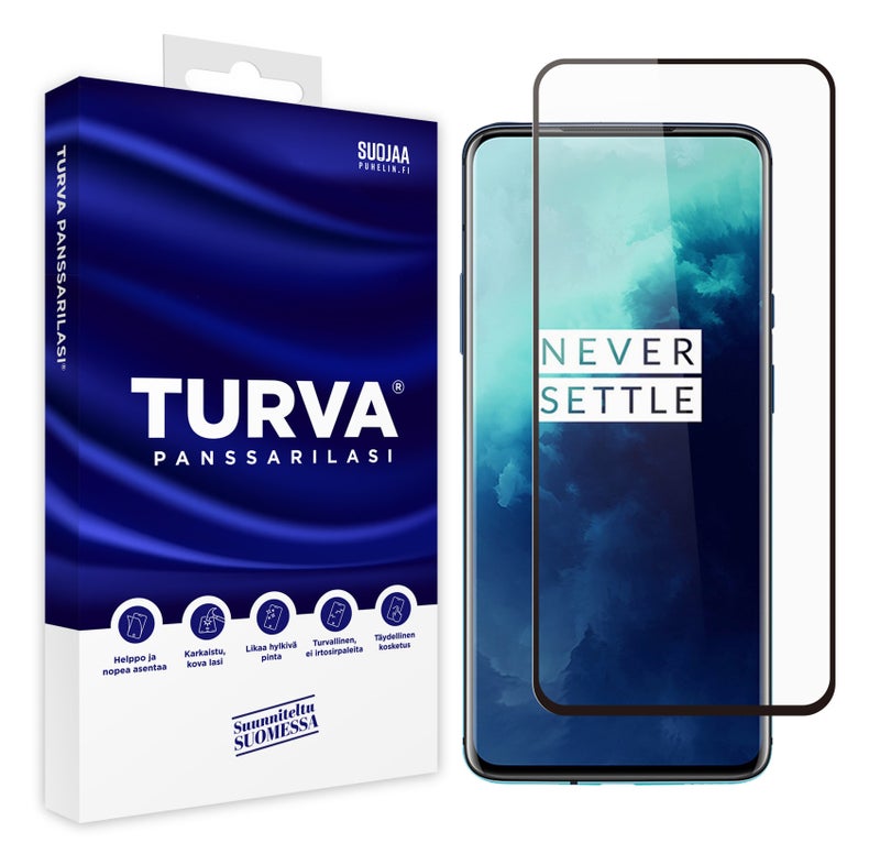 OnePlus 7 Pro/7T Pro Turva panssarilasi&reg; koko n&auml;yt&ouml;lle