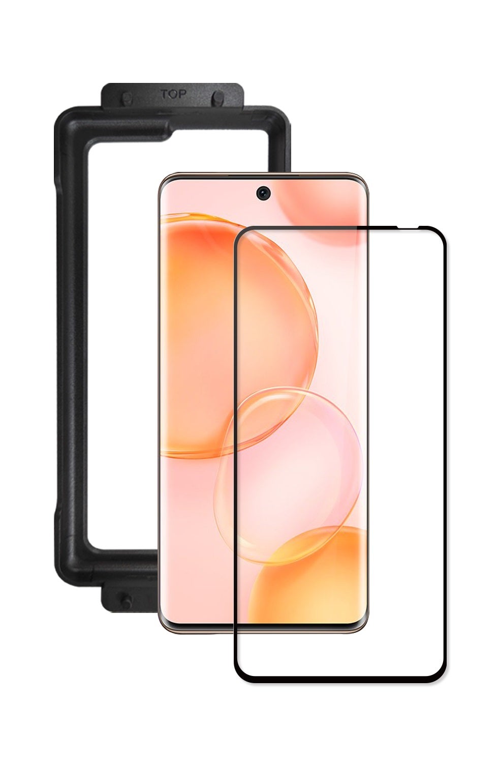 Honor 50 Premium suojakalvo asennustelineellä