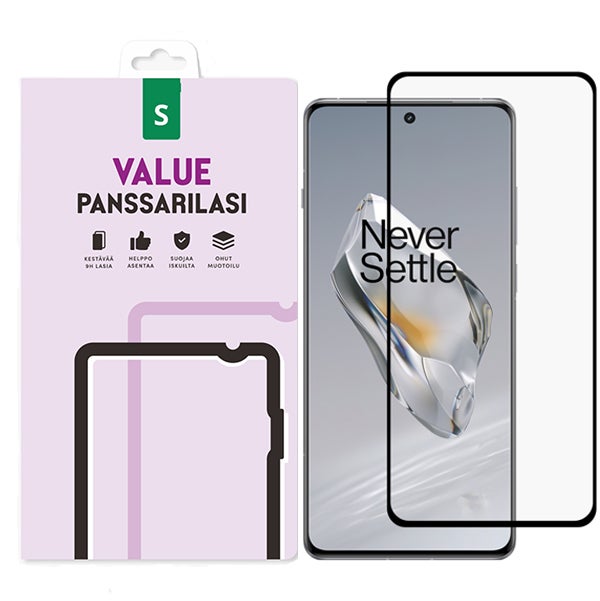 OnePlus 12 Value koko näytön panssarilasi
