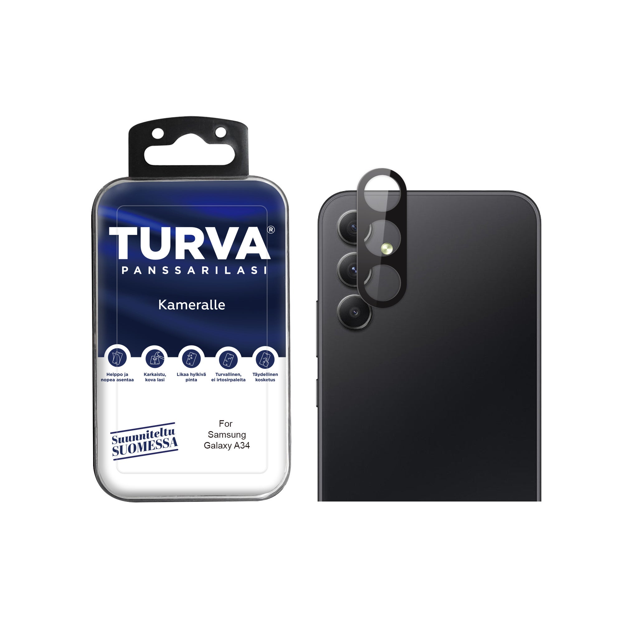 Samsung Galaxy A34 5G Turva panssarilasi® kameralle