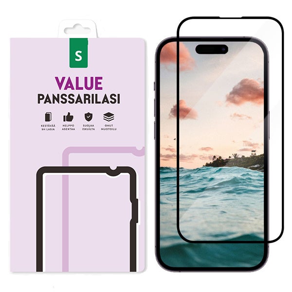 iPhone 14 Pro Max Value koko näytön panssarilasi